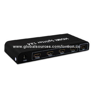 4-in-1 HDMI Splitter, Supports Highest Video Resolution of 1080p