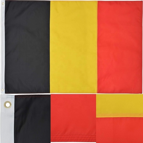 Hot Selling New Design Good Standard Belgian Flag
