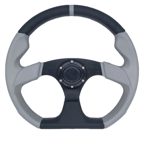 Custom Patchwork Color 350mm Super Fiber Leather Steering Wheel
