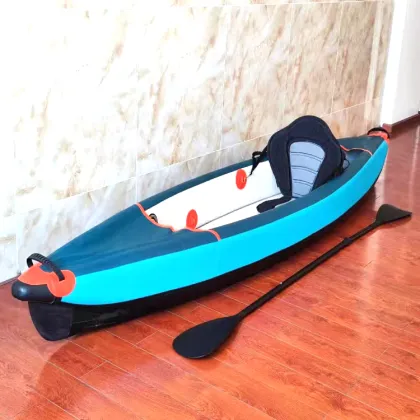 High Quality Factory Custom Drop Stitch Pedal Rowing Boats & Inflatable Kayaks for Fishing