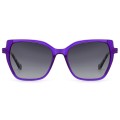 Cat eye acetate sunglasses feminine style
