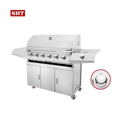 Outdoor Kitchen for RV Outdoor Gas Grill Built in Gas BBQ Grill Camping Barbecue Grill
