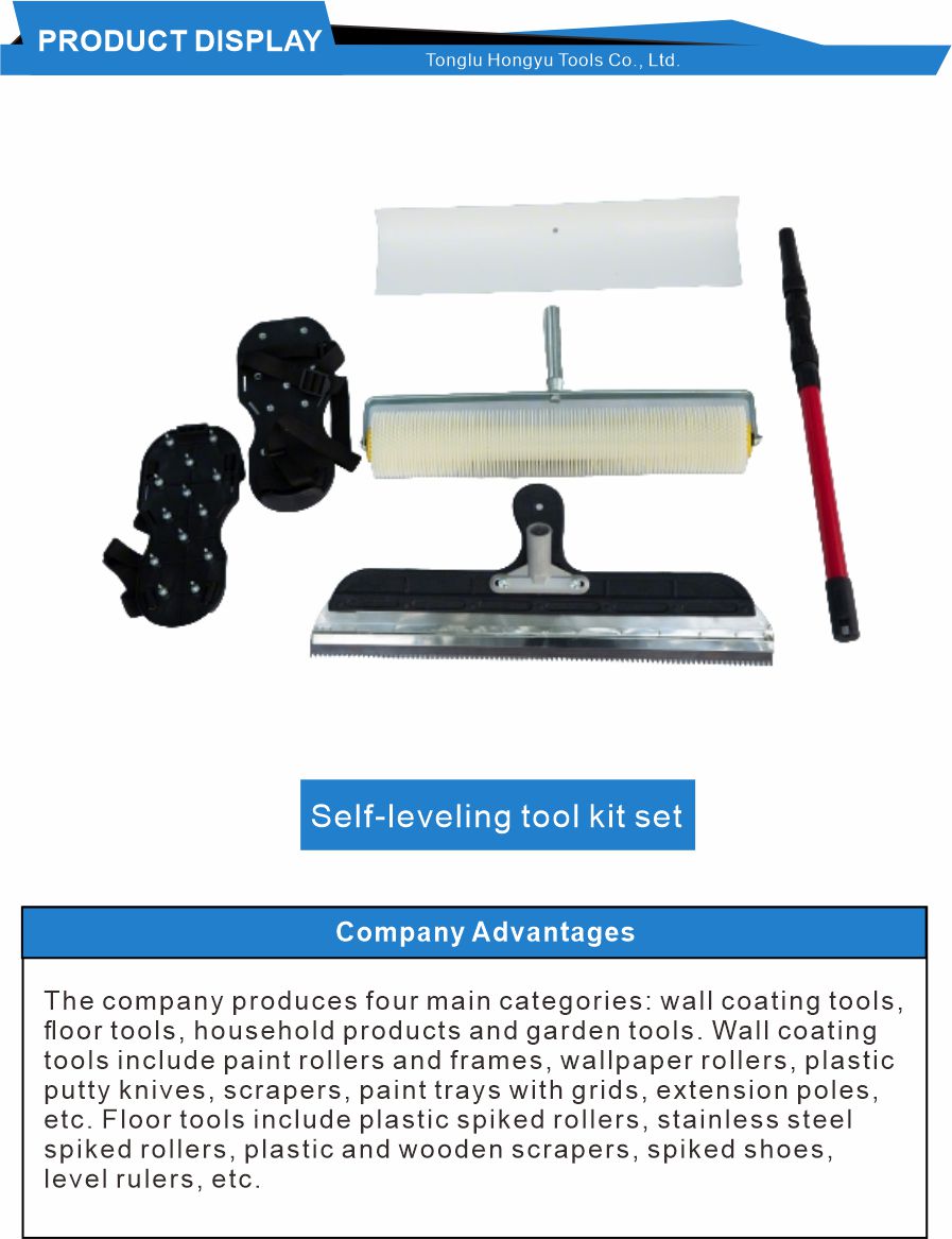 leveling tool plastic squeegee kit