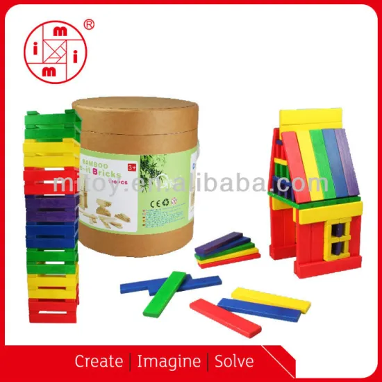 Colorful Kapla wooden toys for children