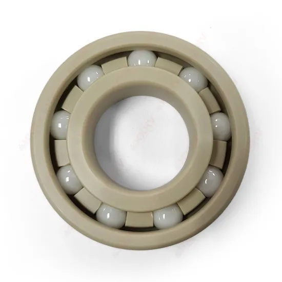 PEEK Races Retainer 9 ZrO2 Balls 25x52x15 mm HXHV Plastic Ball Bearing