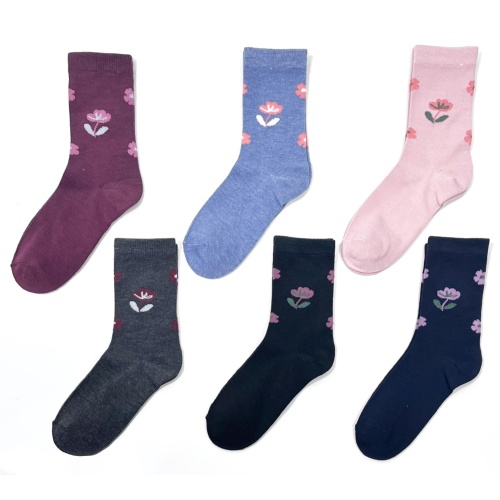 Custom-made casual women's cotton socks