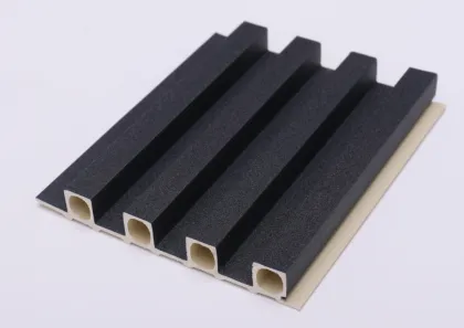 Indoor wall decoration fireproof fluted decor pared wpc panel composite pvc wall panel wpc wall panel