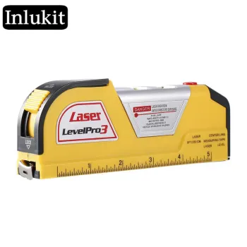 2.5m 8 Inch Tape Laser Level with Infrared Technology and Measure Tape: Precision Measurement Tool