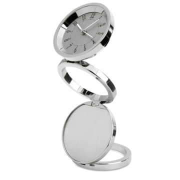 High Quality Foldable Metal Travel Alarm Clock