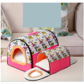 Double teddy poodle kennel and pet house