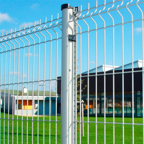 plastic coated bending welded wire mesh fence