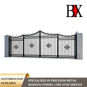 Простые кованые ворота BX‑9M081