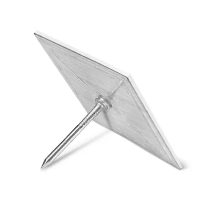 PERFORATED BASE GLUE WELD INSULATION HANGER