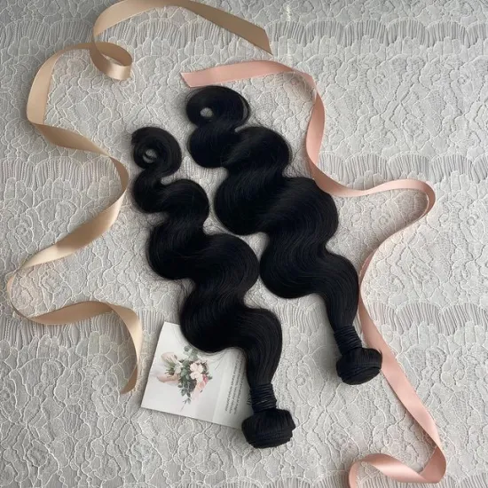 Wholesale 3 Bundles Real  Full Cuticle Aligned Virgin Brazilian Body Wave 100% Virgin Human Hair Bundles