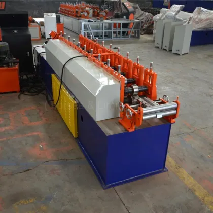 renown manufacturing light steel keel furring roll forming machine hydraulic decoiler manufacturing