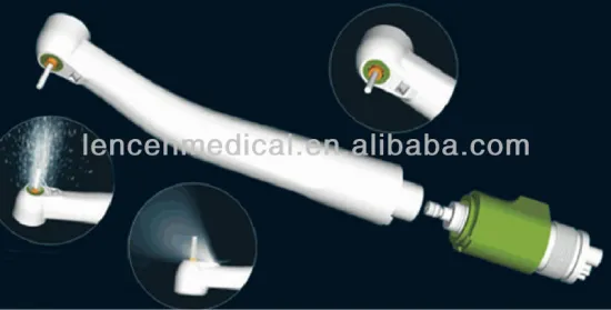 Disposable fiber optic dental high speed handpieces