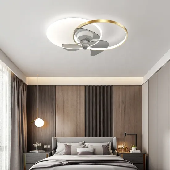 LED Ceiling Light with Fan: Nordic Style, Luxury Home Decor for Bedroom and Study