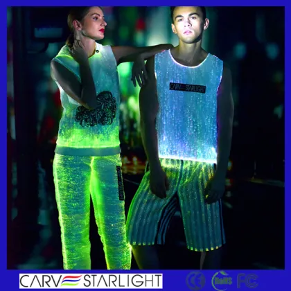 The light up hoodie led fiber optic hoodie