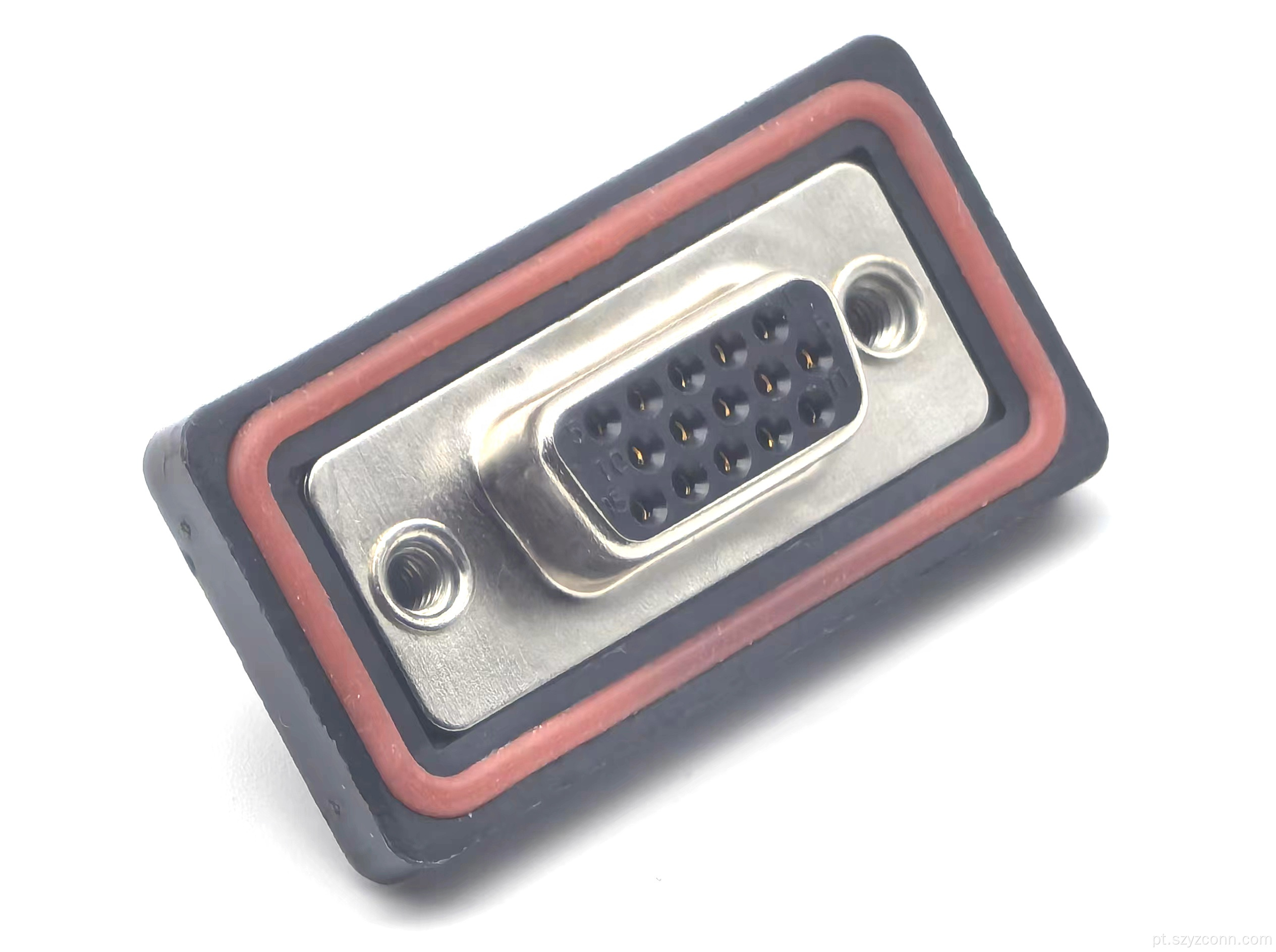 Conector D-sub à prova d'água fêmea