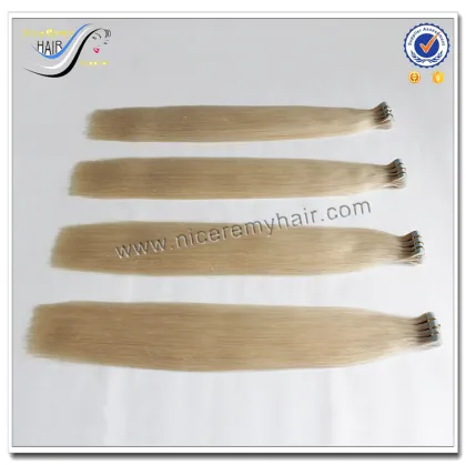 Wholesale Top Quality Fast Delivery Luxy Double Drawn Tape Hair Extensions European Virgin Human Hair