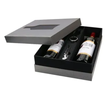 Colorful printing Cardboard paper wine gift box
