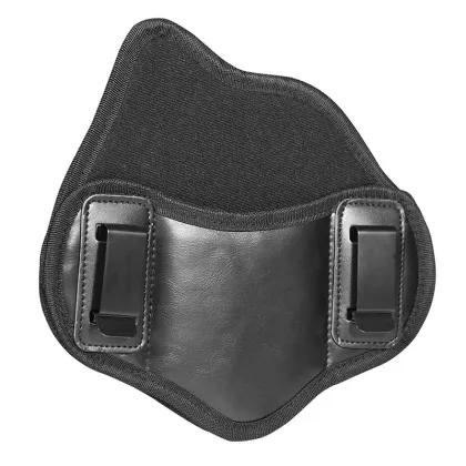 IWB Dual Clip Soft Leather Pancake Holster for Smith & Wesson M&P Shield 9MM/40