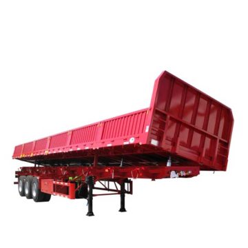 Container Side Wall Semi Trailer With Side Doors