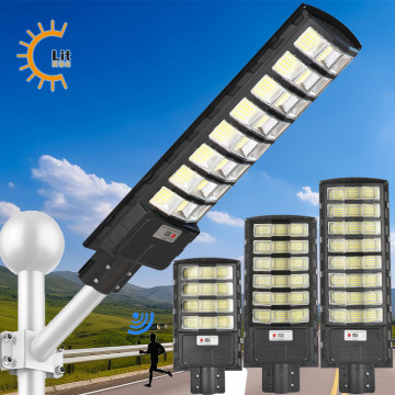 600W-1000W Integrated Solar LED Lamp Refrigerator Light - All In One Solar Street Light for Outdoor Farming