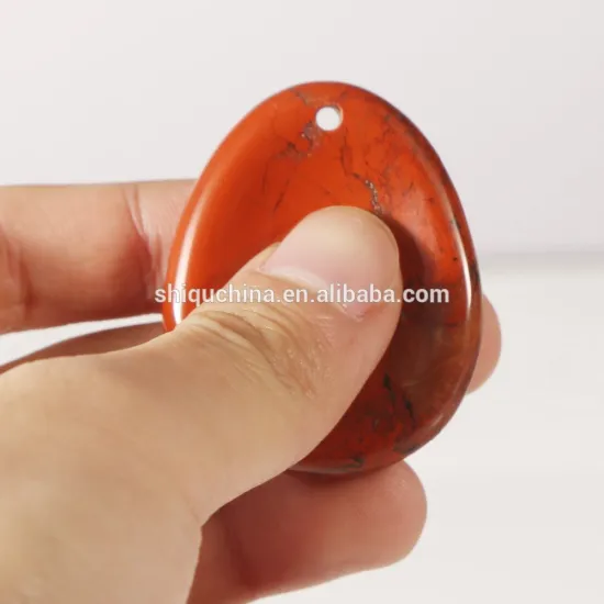 Red Jasper Worry Stones : Plam Stones : Thumb Stones