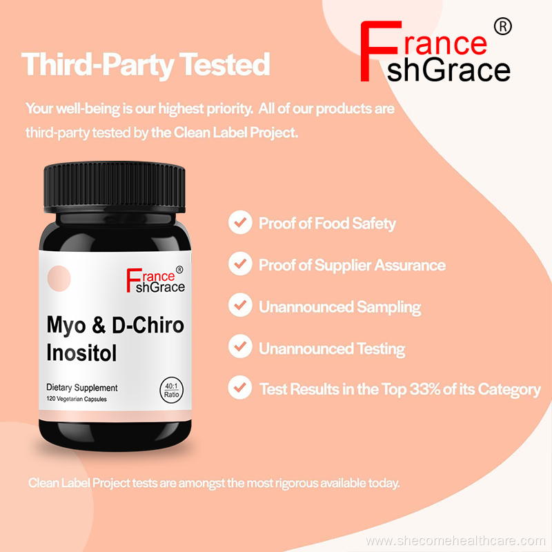Myo-Inositol Hormonal Balance D-Chiro Inositol Capsules