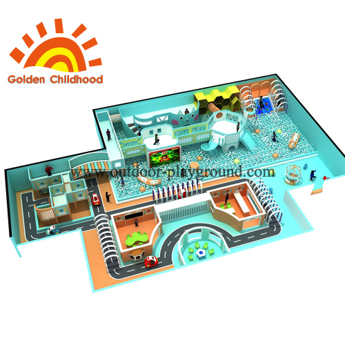 City Road Indoor Playground equipamentos para venda