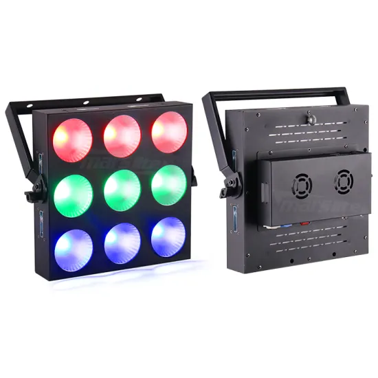 High Quality 3IN1 RGB LED COB Matrix Panel Stage Lights (9Pcs, 10W)