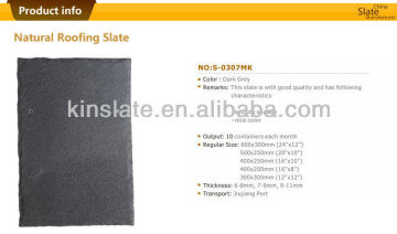 ASTM approved ASTM,CE grey stone coated slate roof tile with own quarry