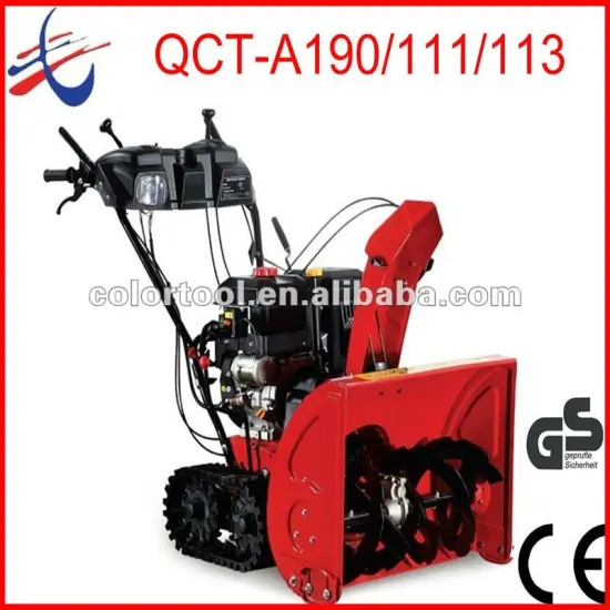 HOT ! ! 13HP track walk QCT-A113 Snow Blower GS/Backpack blower