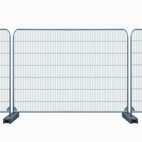 Panneaux de clôture temporaires en aluminium de sécurité Panneaux de clôture de construction