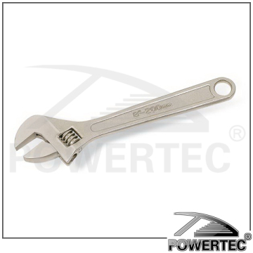 POWERTEC Adjustable wrench, combination wrench