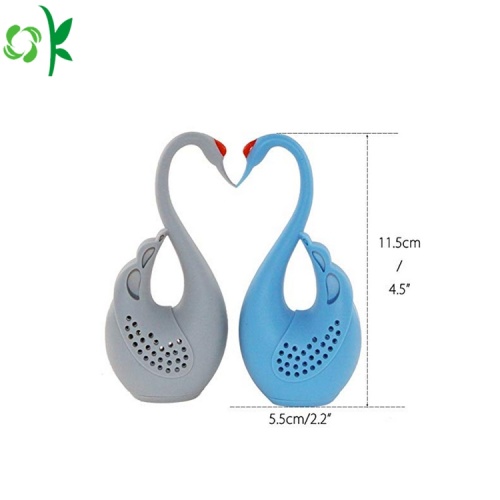 Nyaste Fashion Animal Silicone Tea Infuser för present