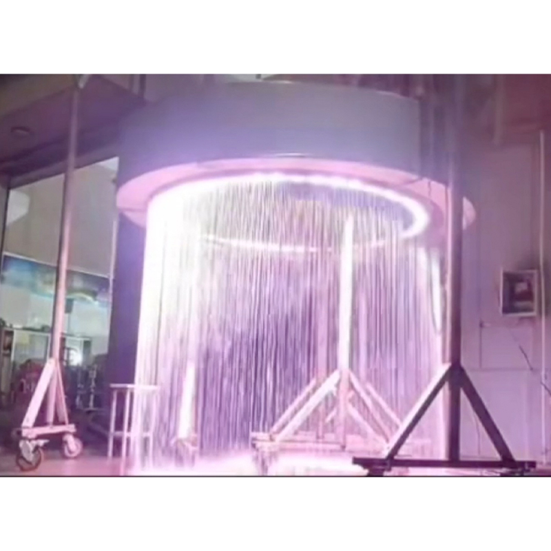 Round Digital Water Curtain