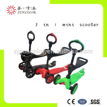 mini micro 3 wheel pro scooter for wholesale sun color skl-06