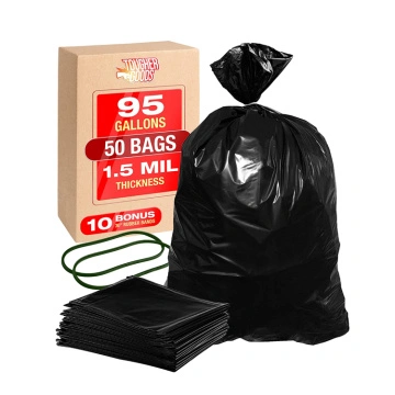 Clear Plastic 10 Gallon Garbage Bin Liners Bulk Pack -Medium Size Trash Bags  for Office - China Garbage Bag and 13 Gallon Trash Bags price