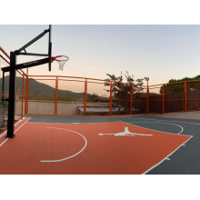 PP ยาง Enlio SES Basketball Court Flooring ค่าใช้จ่าย TPE