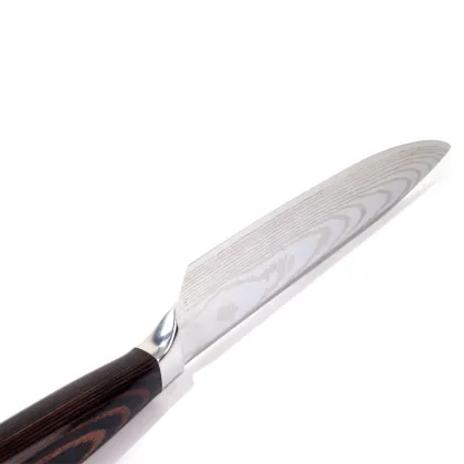 Professional Laser-Sharpened Chef Knife Set for Culinary Excellence: Stainless Steel Kitchen Cutlery