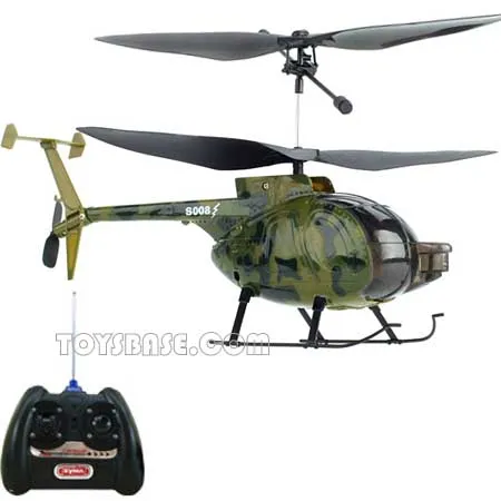 RC Helicopter Toy - RC Model Radio Control Helicopter: 3 Channel R/C Helicopter  R C Hobby S008  (RPC68875)
