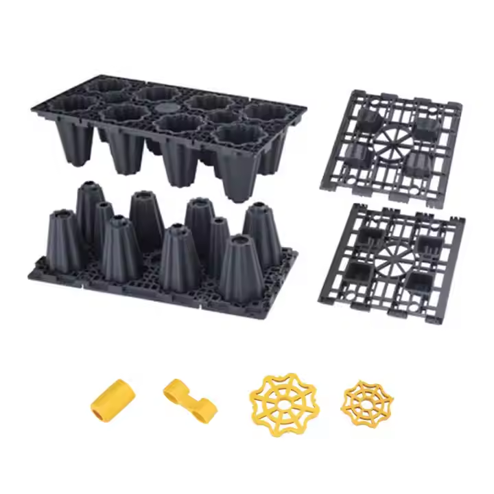 Underground PP Rainwater Collector Harvesting System Water Tank Module Injection Molding Service (2)