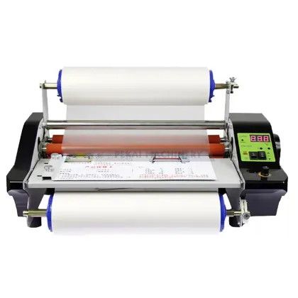 Automatic Cold & Hot Roll Laminator for UV DTF Sticker Transfer