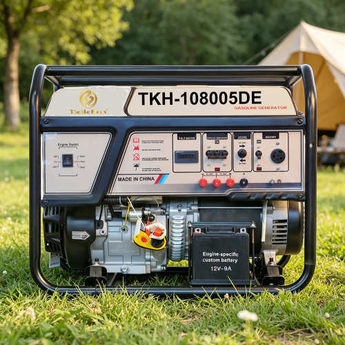 Générateur d'essence à cadre ouvert 8kw pour la construction