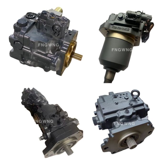 KSJ12851 Excavator Hydraulic PLunger Pump For Case