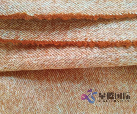 Colorful Warm High Quality 100% Wool Fabric