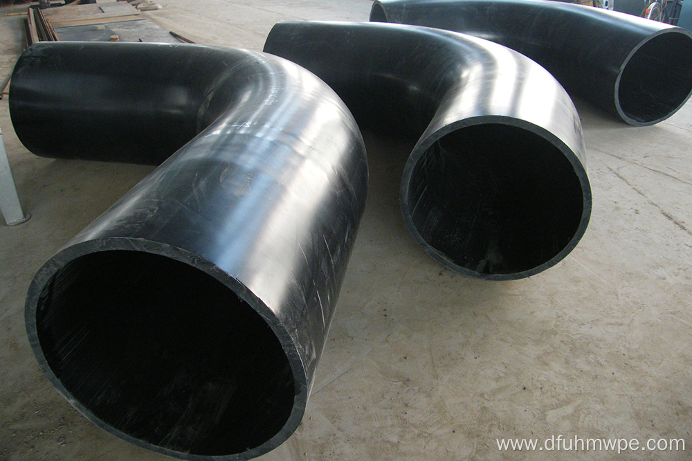 Large caliber UHMWPE composite pipe drain pipe