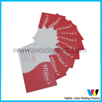 Wholesale Price Paper Business Card Both Sides Printing Service